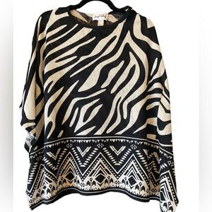 Joseph Ribkoff zebra top